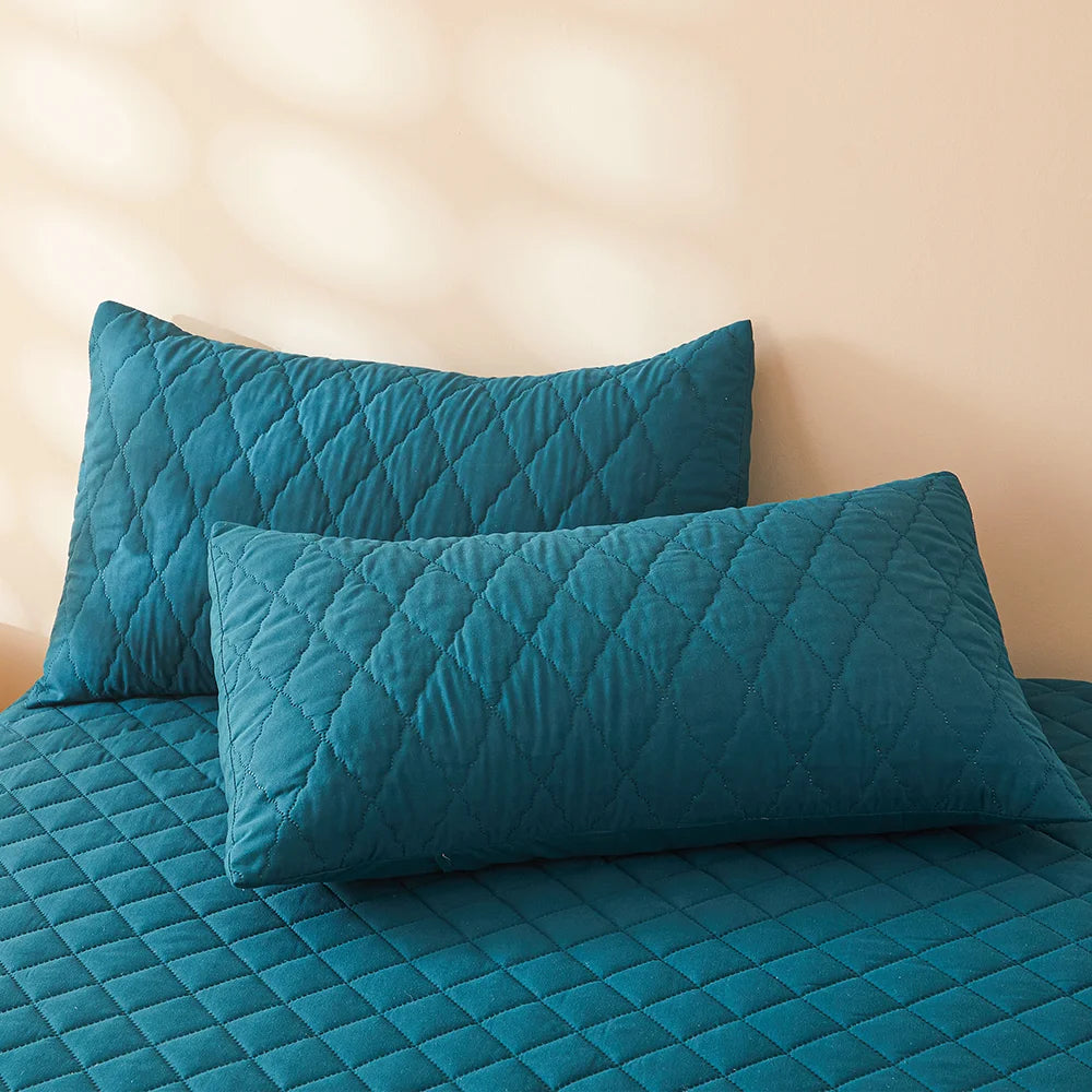 2pcs Waterproof Throw Pillowcases – Soft, Breathable, Envelope Style Pillow Covers