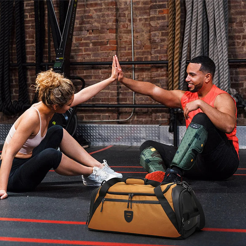 Gym Bag Dry Wet Separate Duffel Bag with Shoe Compartment