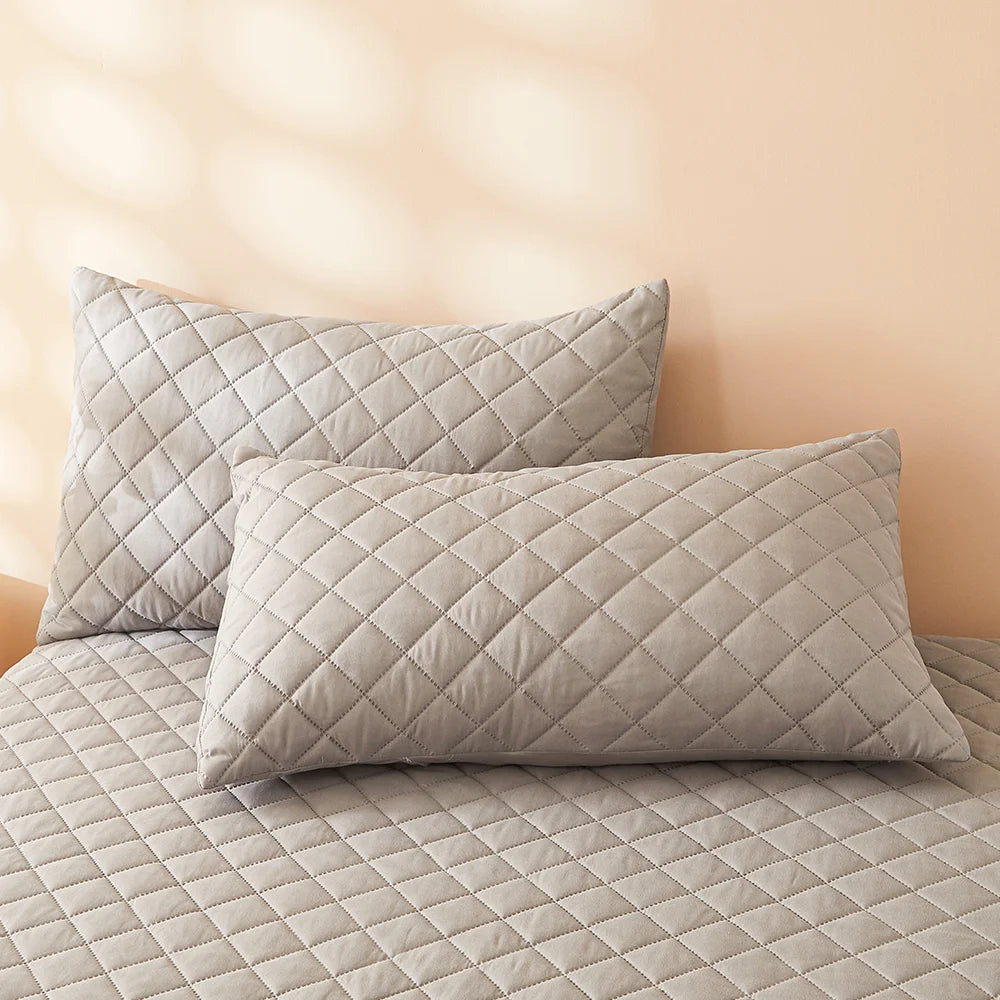 2pcs Waterproof Throw Pillowcases – Soft, Breathable, Envelope Style Pillow Covers