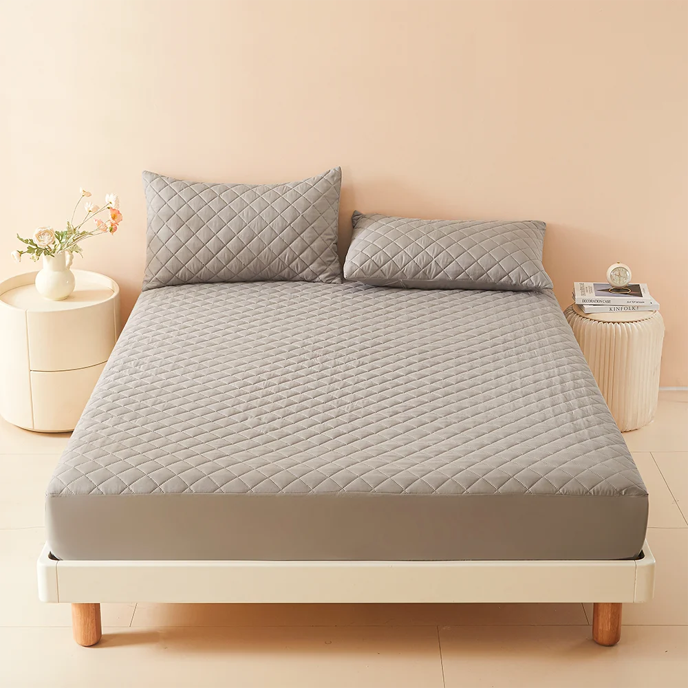 3D Air Fabric Thick Waterproof Mattress Protector – Breathable, Soft & Durable Bed Cover