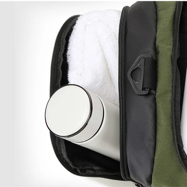 Gym Bag Dry Wet Separate Duffel Bag with Shoe Compartment
