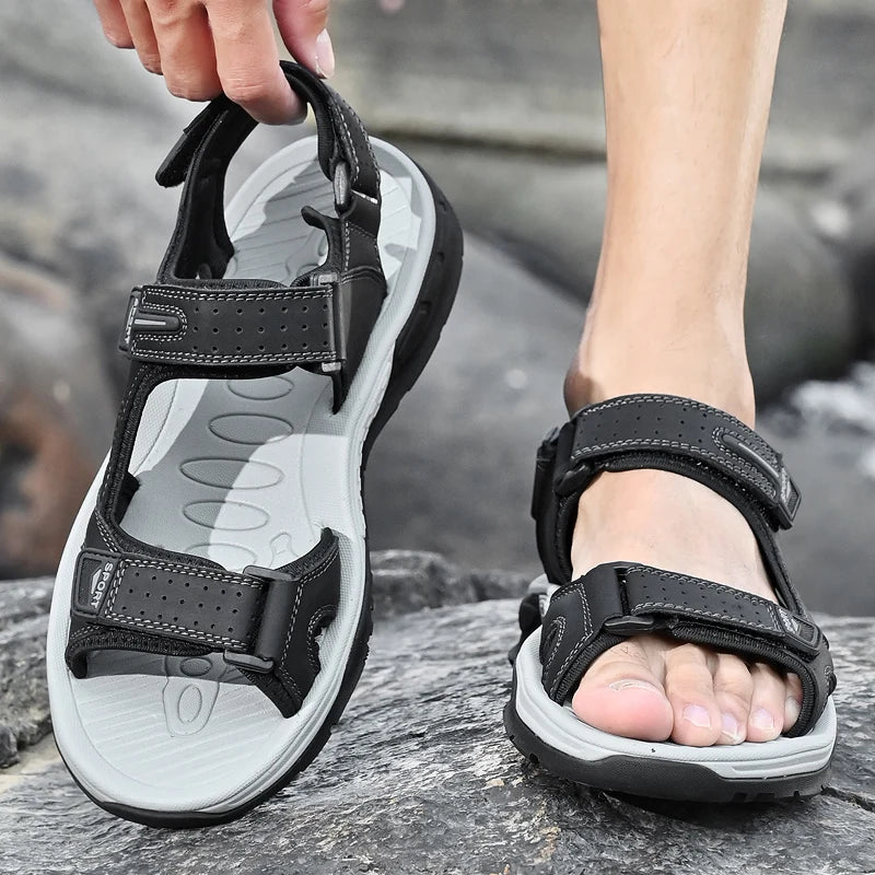 Men’s Summer Sandals – Lightweight Outdoor Beach Sneakers (2025 Casual Comfort)