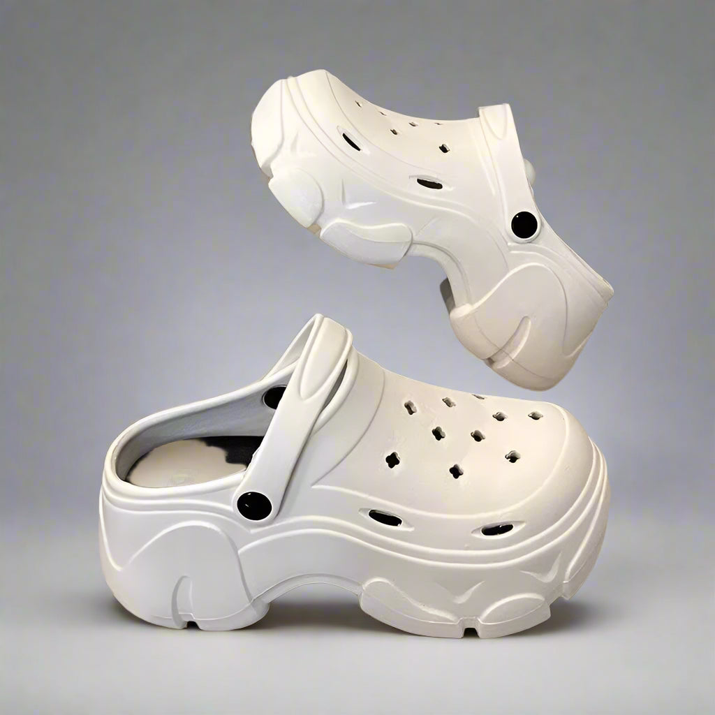 Women's 7cm Platform Garden Clogs– High-Quality EVA Non-Slip Beach Shoes