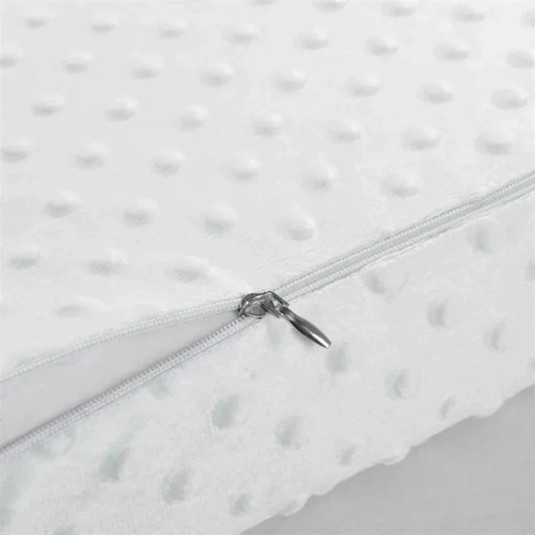 Memory Foam Pillow for Sleeping – Adjustable Orthopedic Contour Pillow for Neck