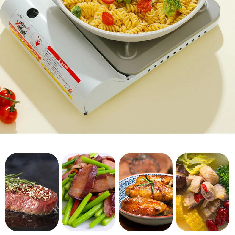 Medical Stone Ceramic Cookware for Gas & Induction - Non-Stick Wok Frying Pan
