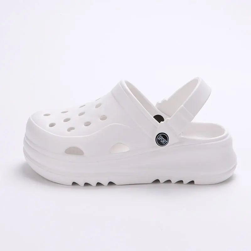 Platform Clogs for Women – Thick Bottom EVA Beach Slippers Non-Slip Summer Sandals