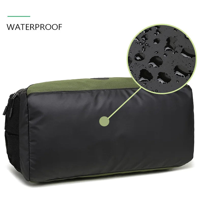 Gym Bag Dry Wet Separate Duffel Bag with Shoe Compartment