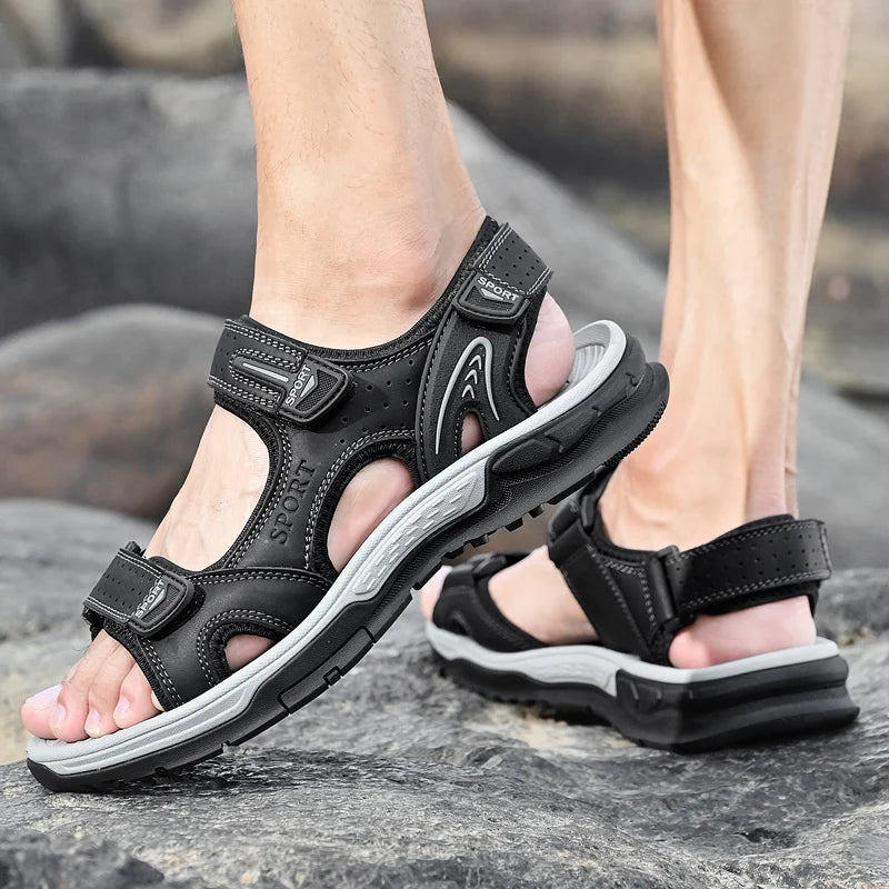 Men’s Summer Sandals – Lightweight Outdoor Beach Sneakers (2025 Casual Comfort)