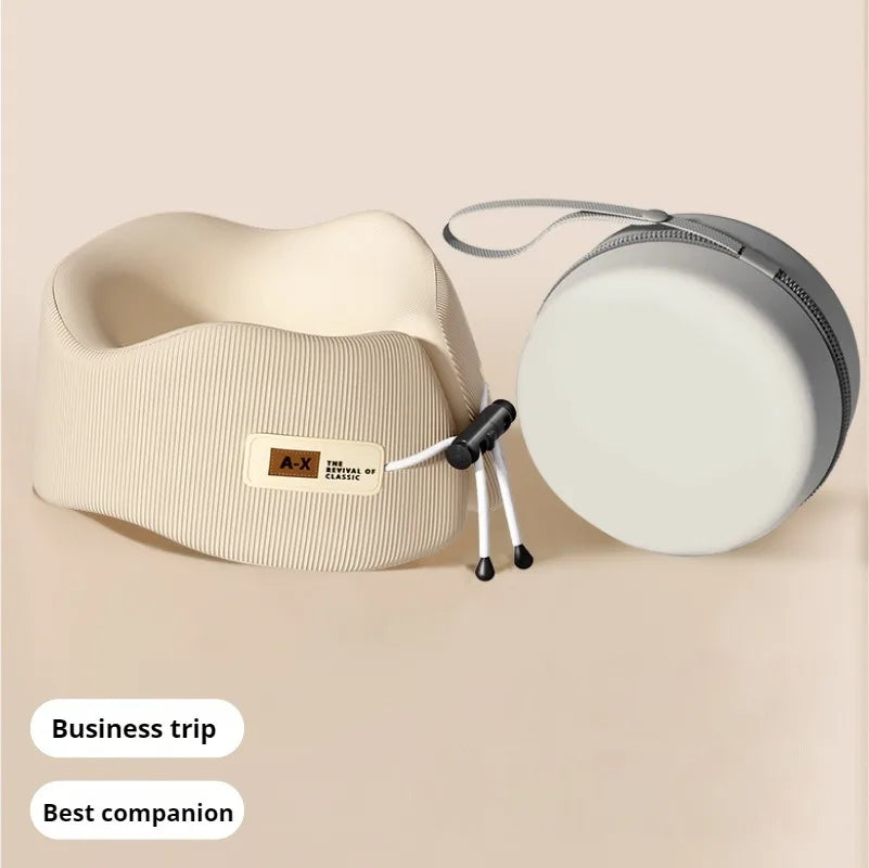 Ergonomic Memory Foam U-Shaped Neck Pillow – Travel, Sleep & Support