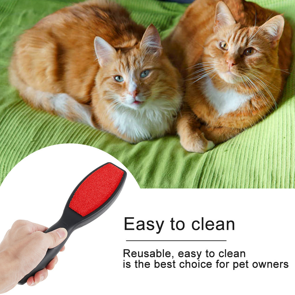2PCS Double-Sided Reusable Lint Remover – Electrostatic Fabric Shaver & Pet Hair Brush Dealprice.co.uk