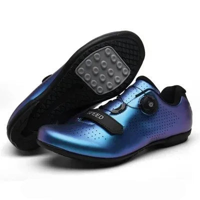 Colour-Changing Cycling Shoes – Comfortable Hard Bottom Bike Shoes