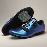 Colour-Changing Cycling Shoes – Comfortable Hard Bottom Bike Shoes