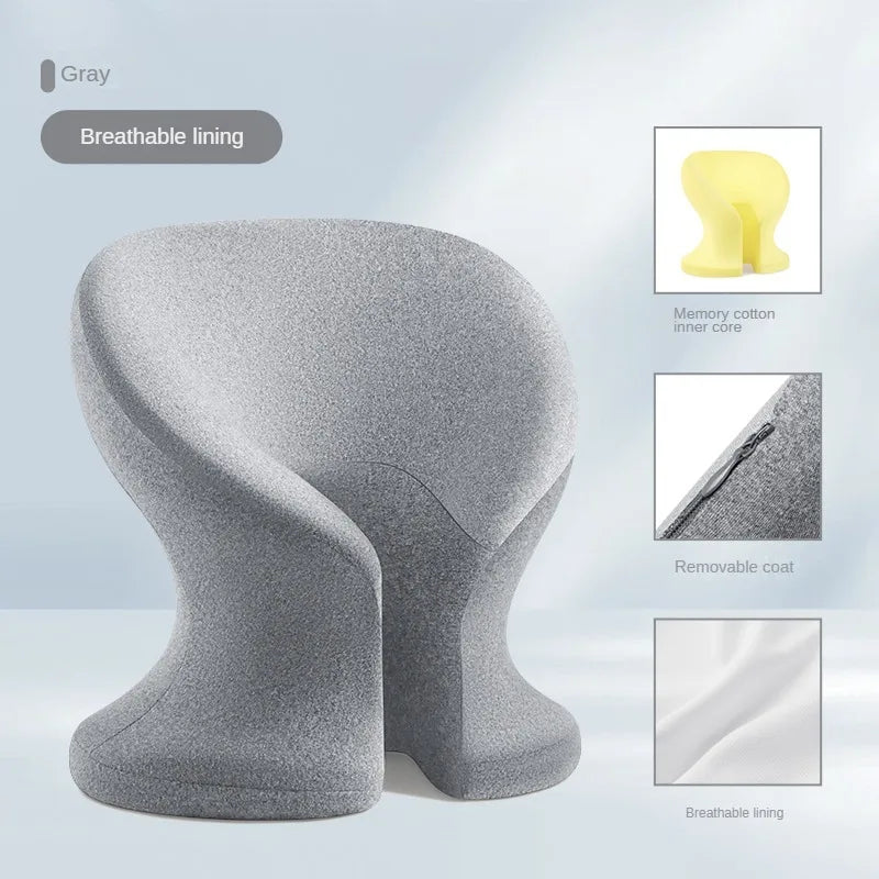 U-Shape Memory Foam Nap Pillow for Desk – Office & Student Siesta Cushion