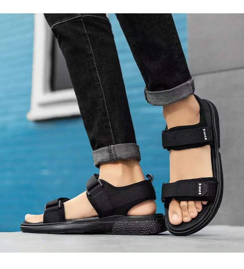 Men’s Summer Sandals – Adjustable Lightweight Sport Style Non-Slip Outdoor Shoes