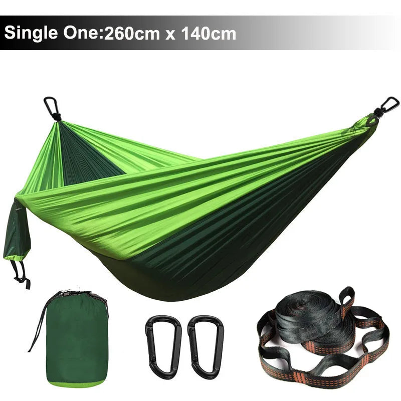 Parachute Camping Hammock – Lightweight, Durable & Double/Single Dealprice.co.uk