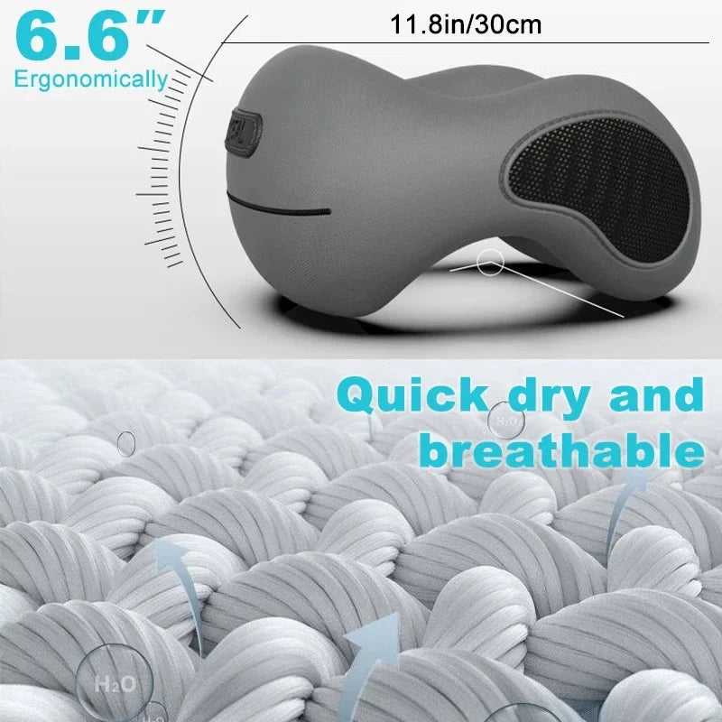 Multifunction U-Shaped Memory Foam Pillow – Cervical Support Nap Pillow