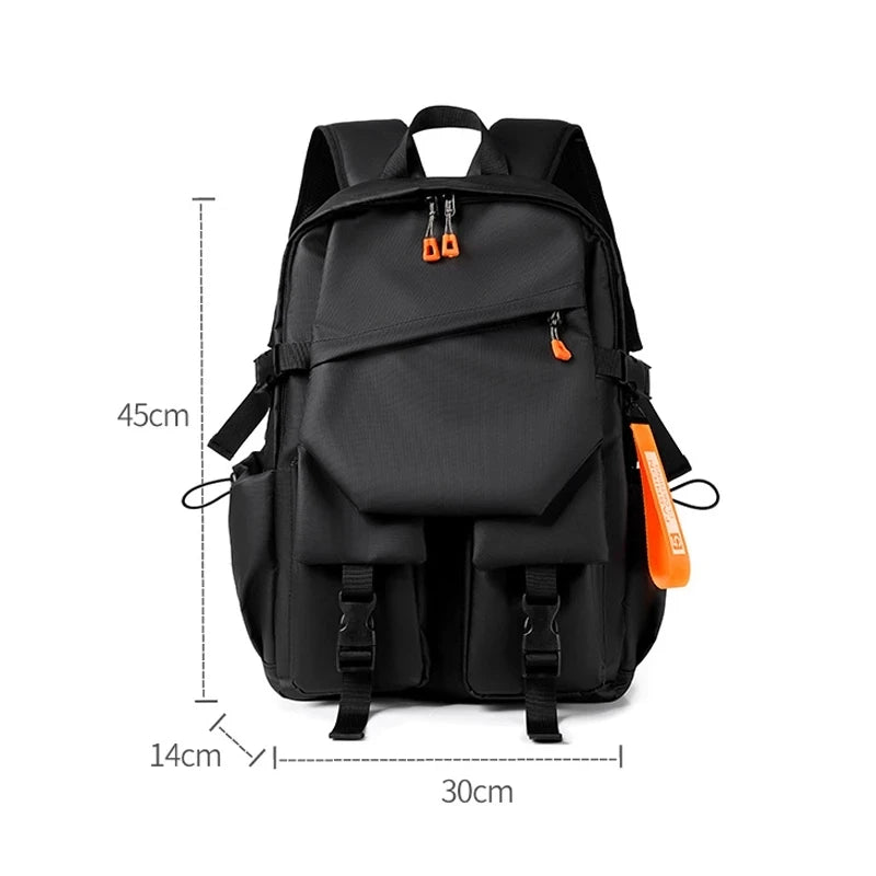Luxury Men's Waterproof Laptop Backpack – High-Capacity Travel & School Bag Dealprice.co.uk