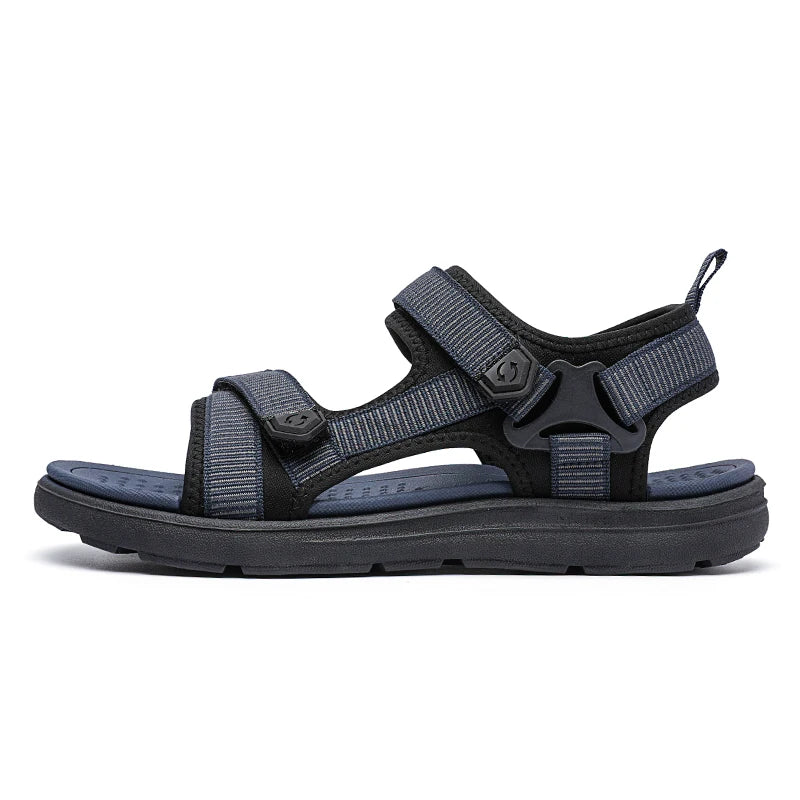 Men’s Casual Comfortable Outdoor Sandals – Hook & Loop Summer Shoes