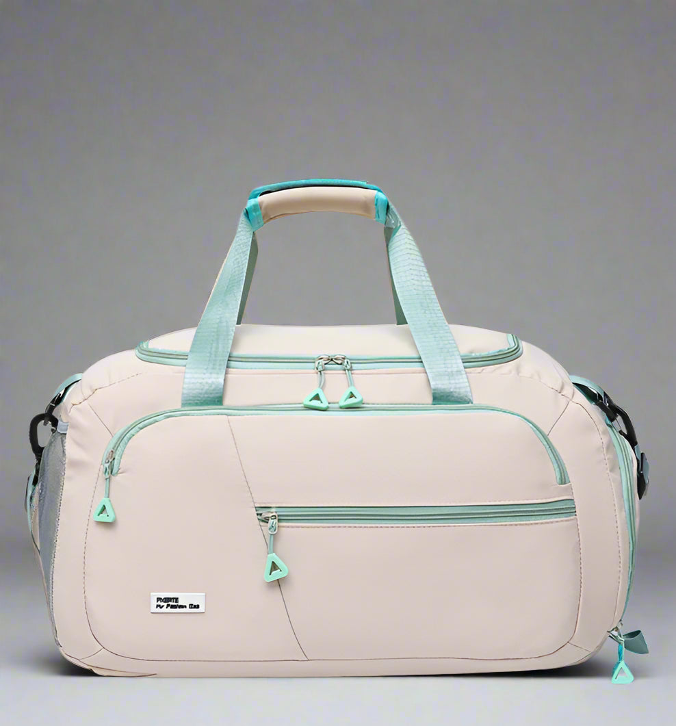 Women’s Large Oxford Travel Tote – Waterproof Gym & Weekend Shoulder Bag