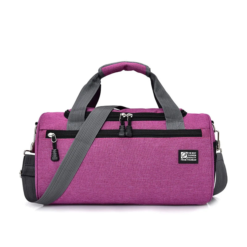 Compact Oxford Fabric Travel Duffle – Crossbody Weekend Carry Bag