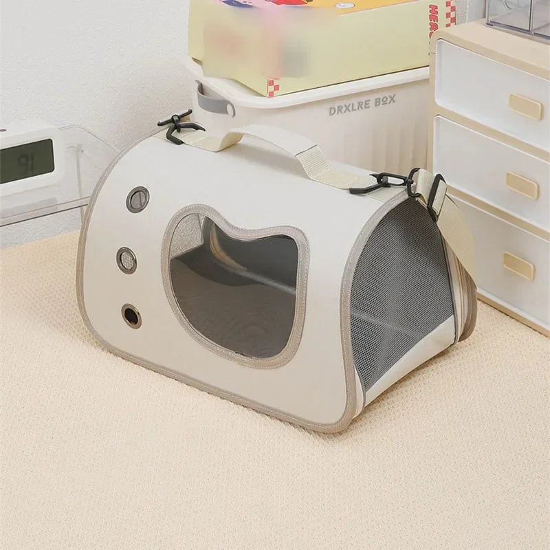 Cat Carrier Bag – Lightweight, Foldable & Travel-Friendly for Pets