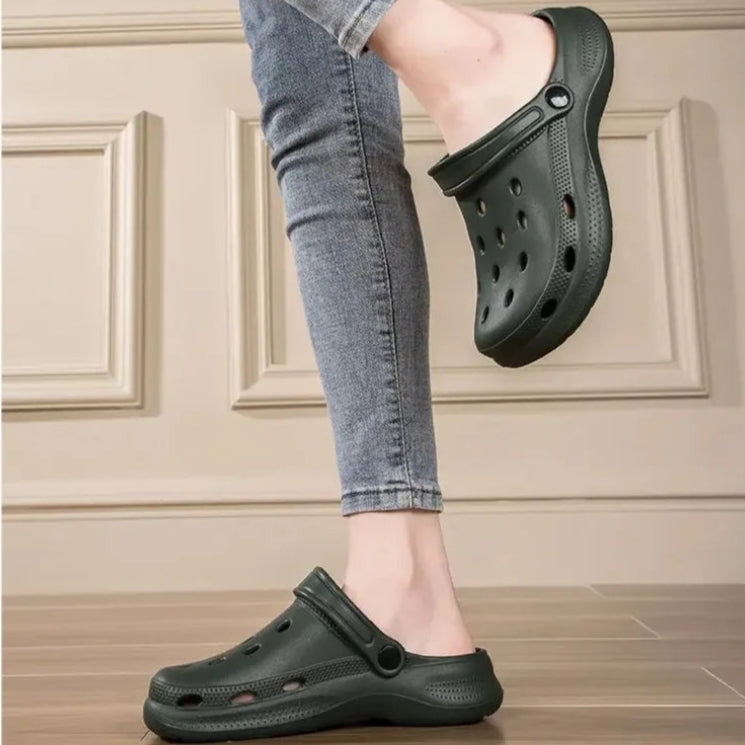 Summer Clogs for Men & Women – Lightweight Slip-On Garden Outdoor Slippers