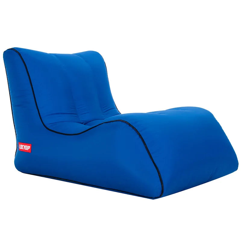 Lazy Inflatable Sofa – Portable Air Bed for Beach, Outdoor & Living Room Use Dealprice.co.uk