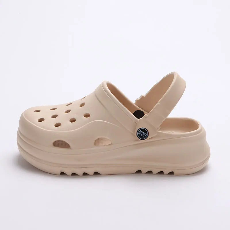 Platform Clogs for Women – Thick Bottom EVA Beach Slippers Non-Slip Summer Sandals
