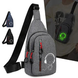 Men's Chest Bag – Stylish & Lightweight Crossbody for Travel Dealprice.co.uk