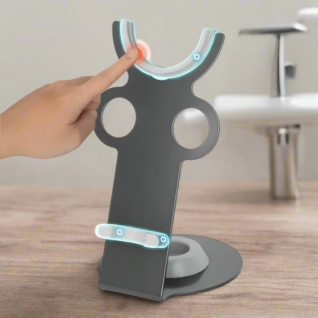 Tabletop Hair Dryer Rack – Metal Stand for Dyson Hair Dryer Dealprice.co.uk