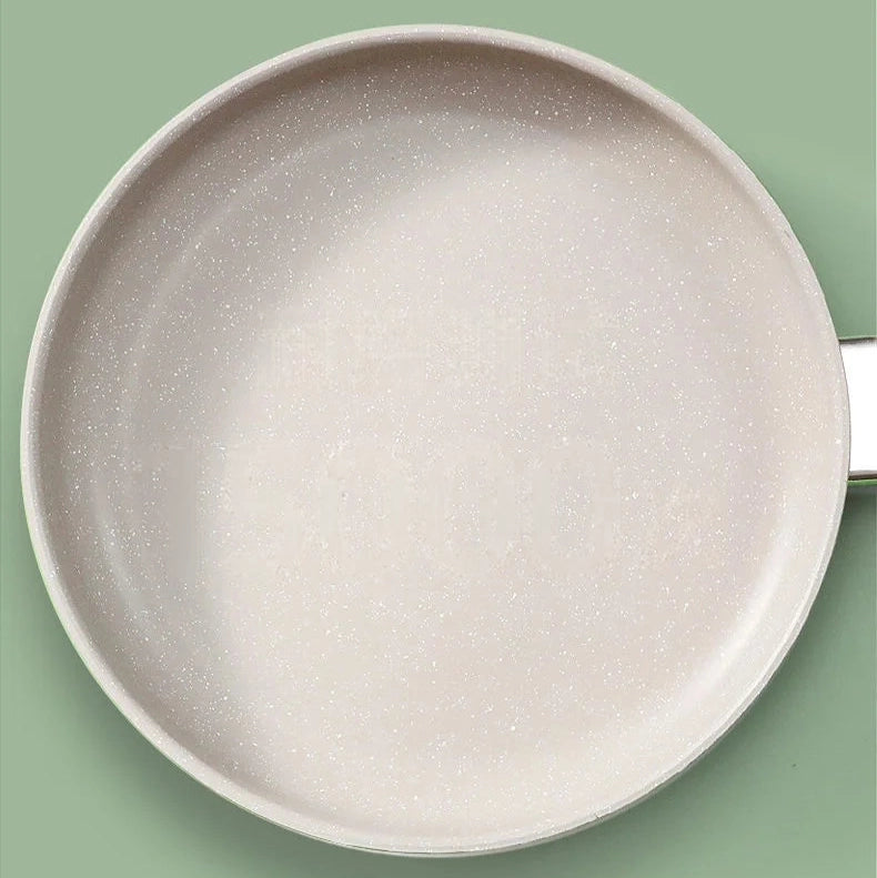 Aluminium Alloy Ceramic-Coated Wok for Gas & Induction - Non-Stick Frying Pan
