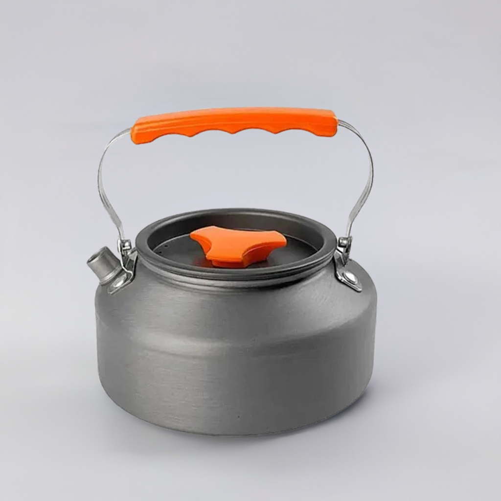 1.1L Lightweight Camping Kettle – Portable Aluminium Teapot Dealprice.co.uk