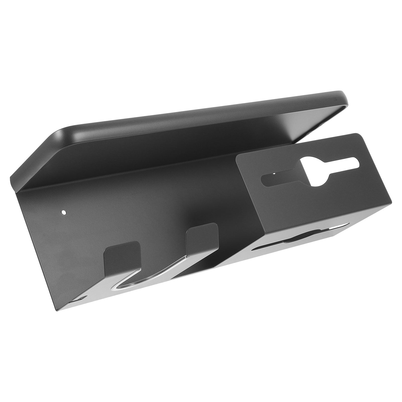 Wall-Mounted Steel Hair Dryer Holder – Space-Saving Bathroom Organizer Dealprice.co.uk