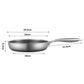 Stainless Steel Non-stick Honeycomb Frying Pan with Lid – Ceramic & Electric, induction