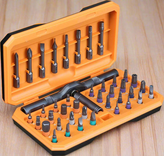 42-in-1 Ratchet Magnetic Screwdriver Kit – Ultra-Light Aluminium Alloy