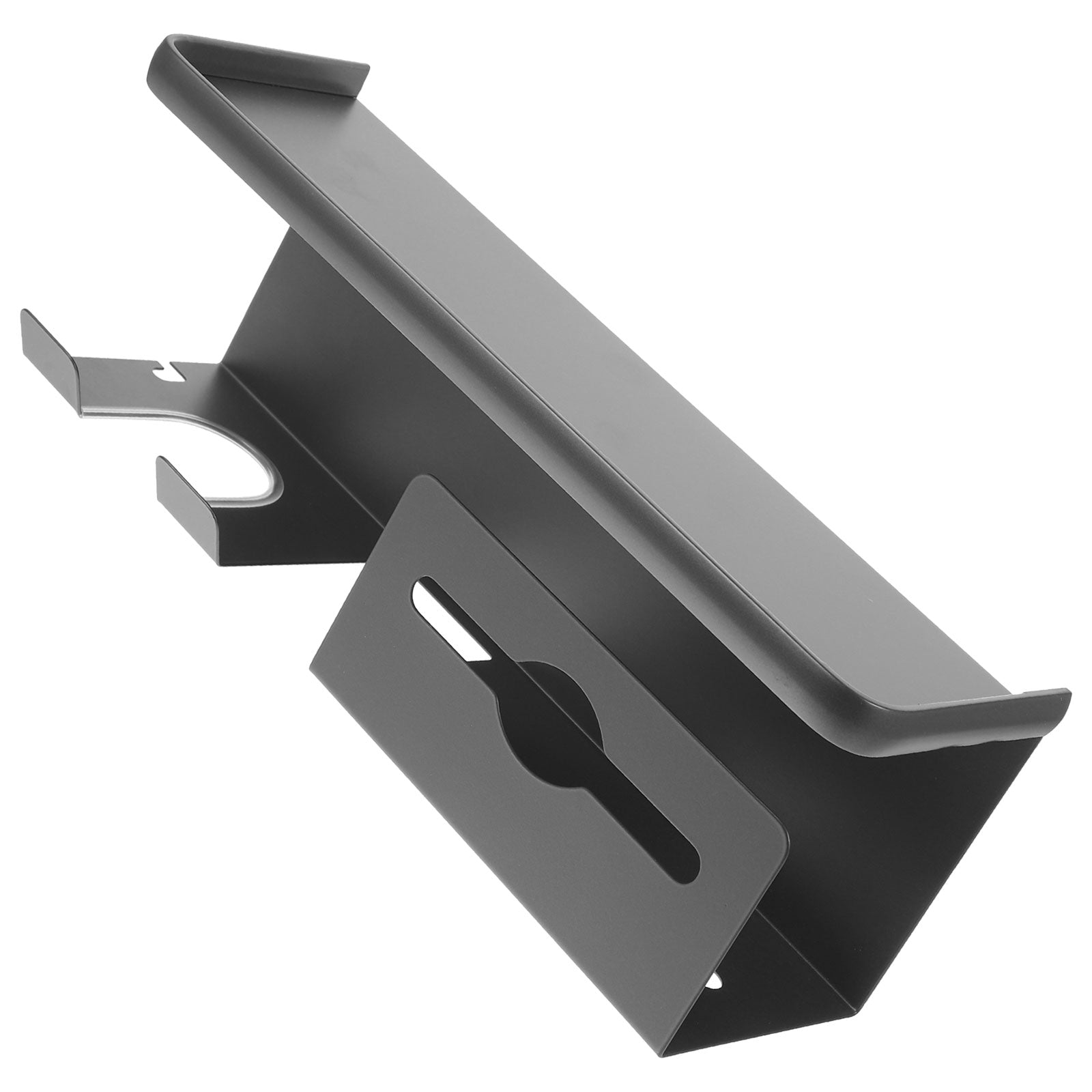 Wall-Mounted Steel Hair Dryer Holder – Space-Saving Bathroom Organizer Dealprice.co.uk