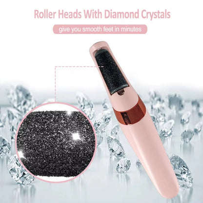 Rechargeable Electric Callus Remover – Smooth, Soft Heels Anytime