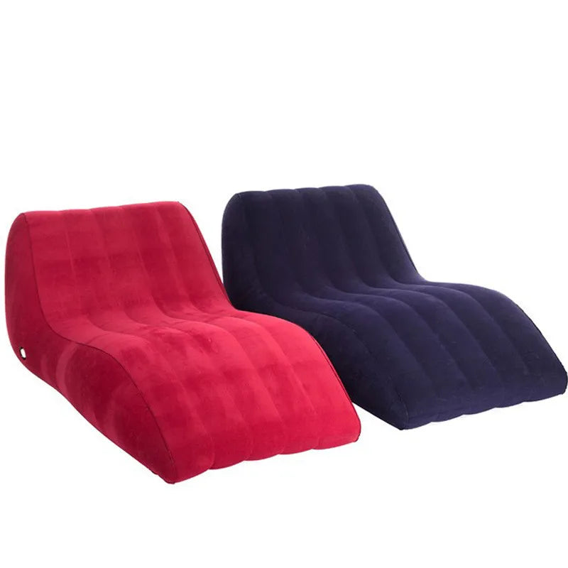 S-Type Inflatable Recliner Sofa – Comfortable & Stylish Lazy Lounge Chair for Indoor & Outdoor Use Dealprice.co.uk