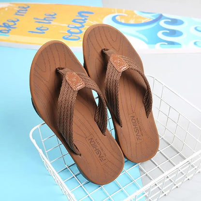 Men’s Summer Flip Flops – Breathable Non-Slip EVA Outdoor Slippers