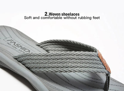 Men’s Summer Flip Flops – Breathable Non-Slip EVA Outdoor Slippers