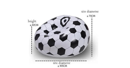 PVC Inflatable Bean Bag Sofa – Stylish & Comfortable Lazy Chair for Indoor & Outdoor Use Dealprice.co.uk