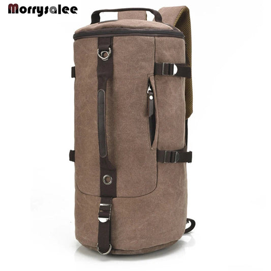 Men’s Large Capacity Canvas Backpack – Travel & Mountaineering Bag Dealprice.co.uk