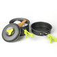 6-Piece Lightweight Portable Aluminium Camping Cookware Set Dealprice.co.uk