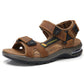 Men’s Leather Roman Sandals – Summer Outdoor Gladiator Beach Shoes