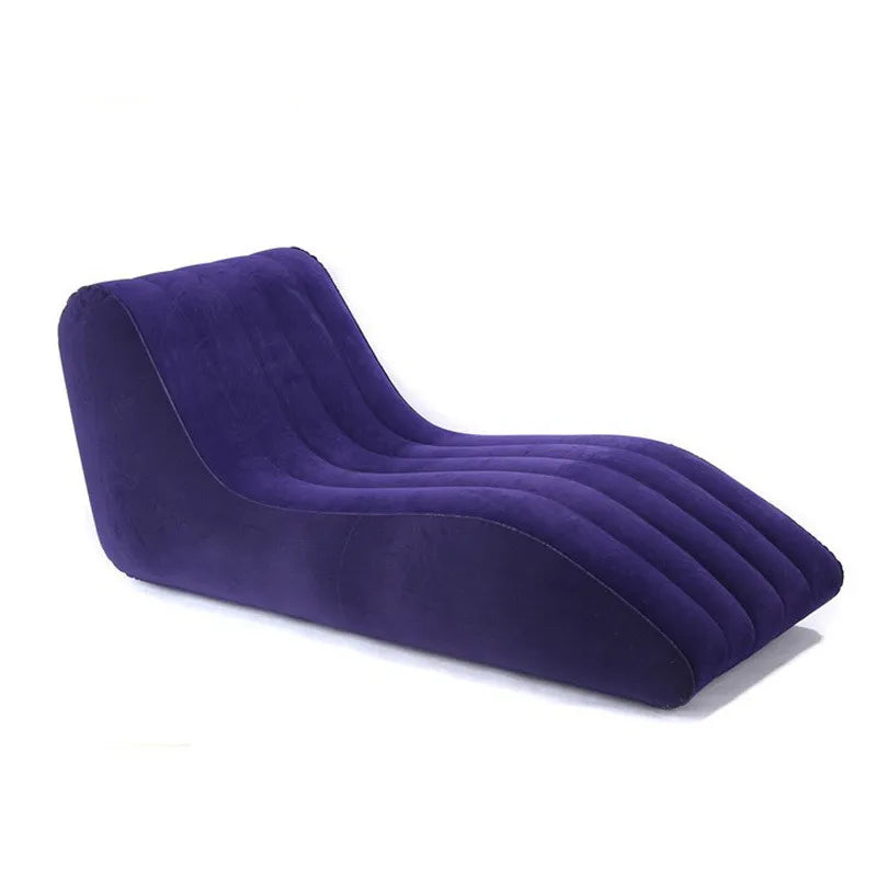 S-Type Inflatable Recliner Sofa – Comfortable & Stylish Lazy Lounge Chair for Indoor & Outdoor Use Dealprice.co.uk