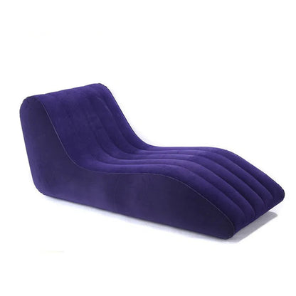 S-Type Inflatable Recliner Sofa – Comfortable & Stylish Lazy Lounge Chair for Indoor & Outdoor Use Dealprice.co.uk
