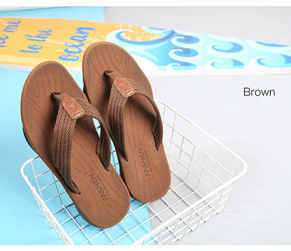Men’s Summer Flip Flops – Breathable Non-Slip EVA Outdoor Slippers