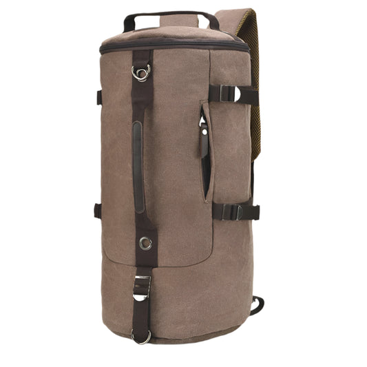 Men’s Large Capacity Canvas Backpack – Travel & Mountaineering Bag
