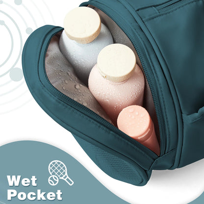 Women’s Waterproof Gym, Yoga & Weekend Bag with Shoe Compartment