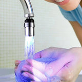 LED Colour-Changing Tap Light 7-Colour LED Tap Light for Kitchen & Bathroom